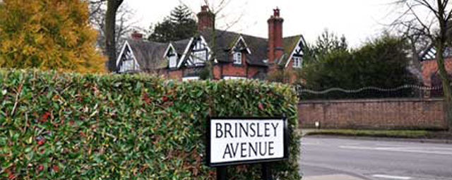 Brinsley Avenue road sign